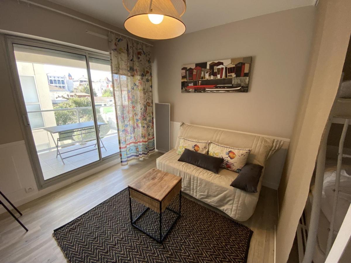 Studio Neuf En Front De Mer Avec Terrasse Et Parking, Ideal Pour 3 Personnes - Fr-1-474-147 Arcachon Luaran gambar